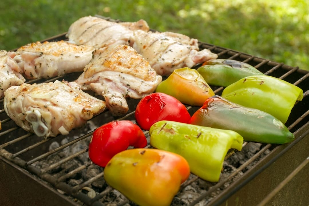 Photo barbecue, garden